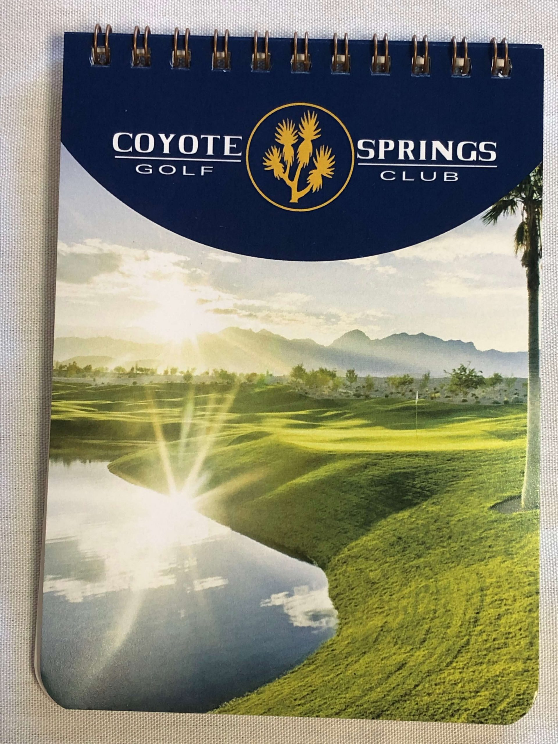 Yardage Guide Coyote Springs Golf Club Nevada A Jack Nicklaus Golf